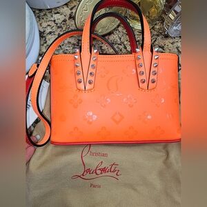 Christian Louboutin Vibrant Orange Mini Bag